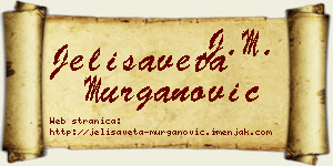 Jelisaveta Murganović vizit kartica